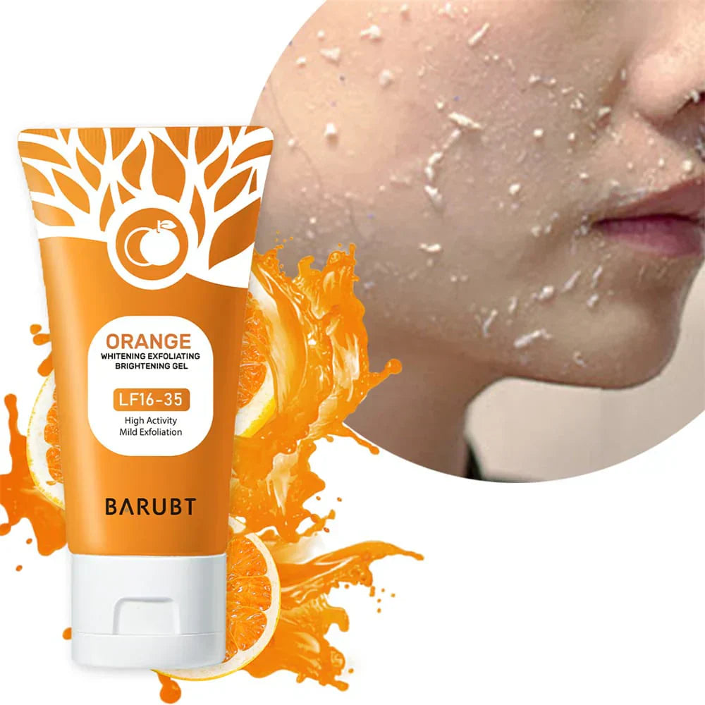 Orange Exfoliating gel buy one get 1 free.